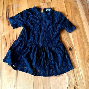 To brief blue floral short sleeve